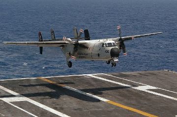 C-2A Greyhound logistics aircraft