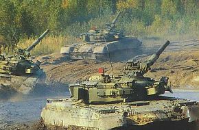 T 80 MAIN BATTLE TANK, RUSSIA.