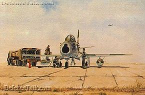 An F-86 Get Turned Around - December 1971, Sargodha