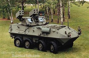 LAV-AD Light Armoured Vehicle Air Defense