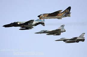 A-7E, F-4E, Mirage2000 and F-16 Hellenic Airforce
