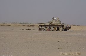 T55 outside Basra