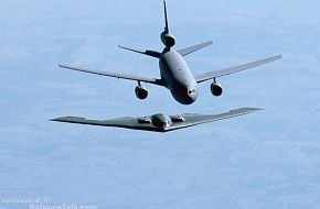 KC-10A Extender and B-2 Bomber - US Air Force