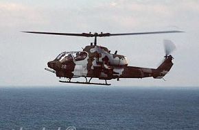 AH-1W Cobra Attack Helicopter - US Army