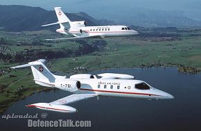 Swiss AF Falcon 50 and Learjet