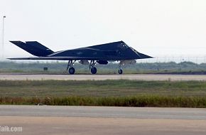 F-117 Nighthawk in for a take off - United States Air Force (USAF)