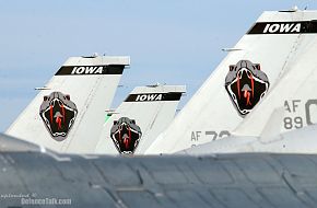 Three F-16 Fighting Falcons - Northern Edge 2006 Air Force Excercise - USAF