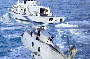Westland Merlin HMA 1 and Type 23 frigate