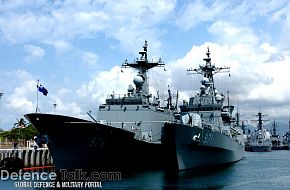 DDH-976 and DDH-971 warships, ROK Navy - Korean Navy, Rimpac 2006