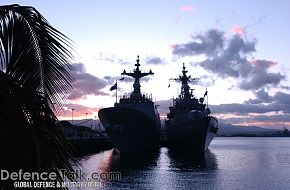 DDH-976 and DDH-971 warships, ROK Navy - Korean Navy, Rimpac 2006