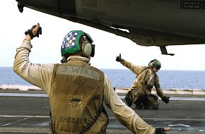 Flight Deck of USS Abraham Lincoln - Rimpac 2006, Naval Exercise
