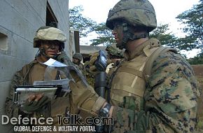 US Marines in Military Operation in Urban Terrain (MOUT)