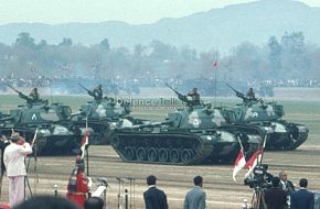 Pakistan Army Tanks - Pak National Day Parade, March 1976