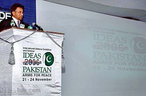 Musharraf Speaks at the IDEAS 2006, Pakistan