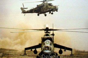 Russian Helicopters and war in Chechnya