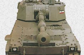 Iranian built Ra'ad artillery cannon