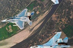 IAF Sukhoi 30K's and USAF F-15C