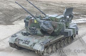 Gepard Anti-Aircraft Tank, German Army