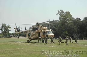 Helicopter - Join Pakistani & Turkish Armed Forces Exercise