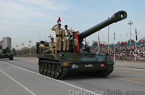 Self Propelled artillery - March 23rd, Pakistan Day