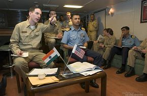 Operations officer - US, Indian Navy Exercise