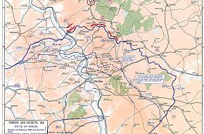 Battle of Verdun Map - World War I