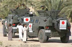 Japan Self-Defense Force  serving in Baghdad, Iraq