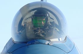 F-16 Fighting Falcon pilot - US Air Force Exercise