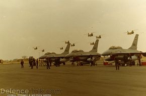 Egyptian Air Force's very first F-16's