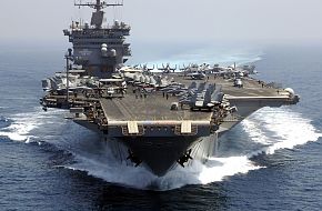 Nuclear-powered aircraft carrier USS Enterprise