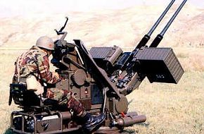 20 mm Twin Barrel Anti-aircraft and Infantry Support Gun