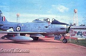RAAF CAC Sabre from 79 Sqdn in Thailand