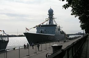 Danish ships from exercise Danex 05