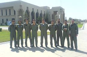 Sherdils team pilots, 23rd march 2008 pakistan day parade