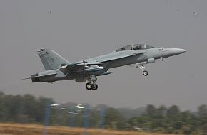 F-18 Combat Aircraft, US Navy - Aero India 2009 Air Show