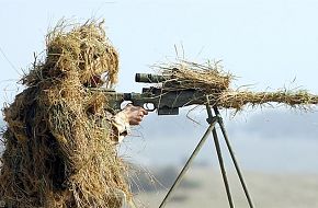 A Sniper - British Army Firepower