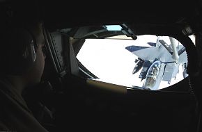 F-15E Strike Eagle refueling