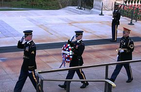 Changing of Wreath - Tomb of the Unknowns