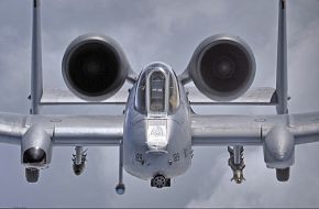 USAF A-10 Thunderbolt II Close Air Support Attack Aircraft