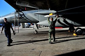 F-15C Aircraft Inspection - US-JASDF Training