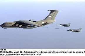 PAF IL-78 Aerial Refueling during Exercise High Mark 2010