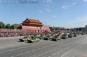 phalanx of tracked howitzer - China, PLA