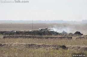 BTR-80 in cover