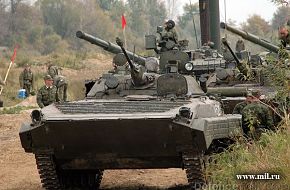 BMP-2 with armored column