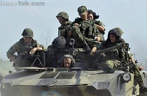 Russian troops, BMD-2