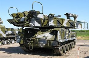 Buk-M1 loading vehicle