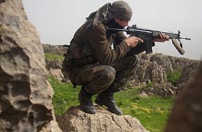 Turkish Soldier with HK-33