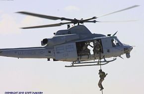 USMC UH-1N Huey Helicopter
