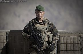 A Chinese national  with the French Foreign Legion