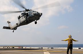 US Navy  MH-60S Sea Hawk of  Helicopter Sea Combat Squadron (HSC) 25